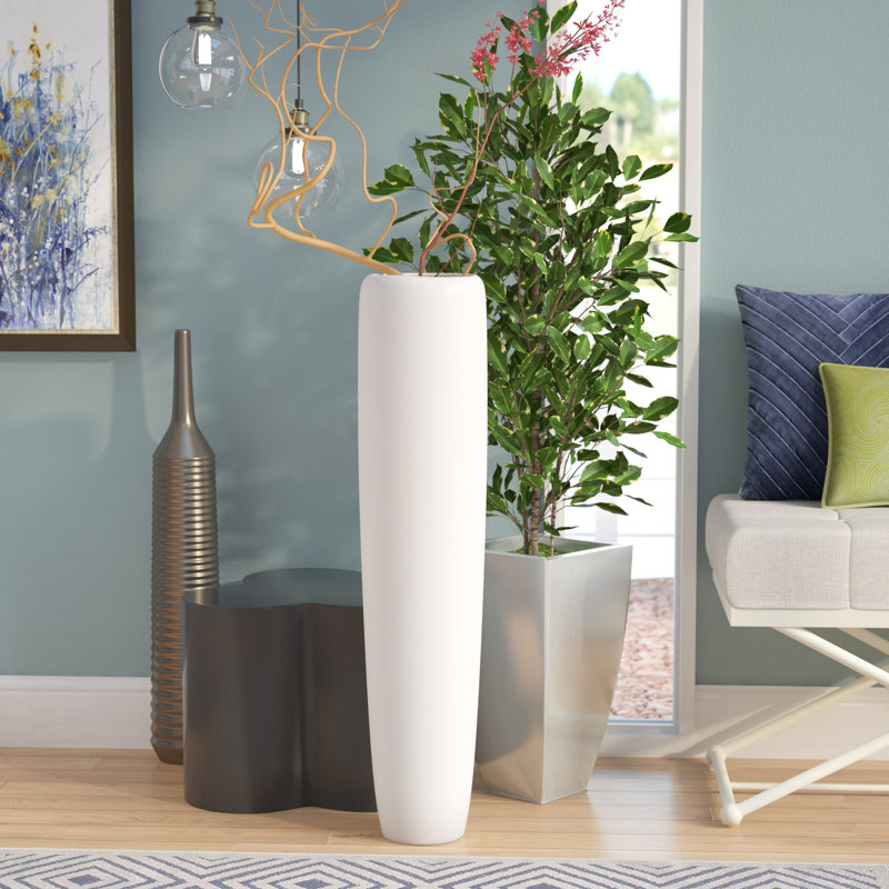 Tall Clay Vase & Reviews AllModern